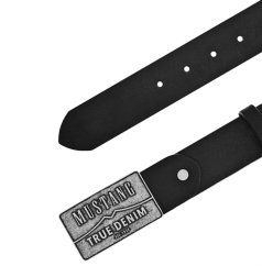 Pánský kožený pásek Mustang MG2170R17-0790 černý