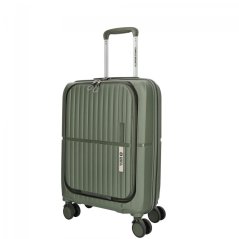 Kabinový kufr s vyklápěcí kapsou Tokyo 55 × 35 × 20 cm – 35 L zelený 21003-55-029