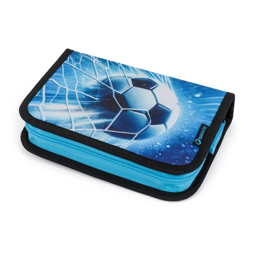 Bagmaster Velký školní set pro prvňáčky Fotbal BETA 26 C (batoh + penál + sáček na tělocvik + lahev + box)