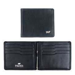 Kožená dolarka Braun Büffel Golf RFID 90330-510-010 černá