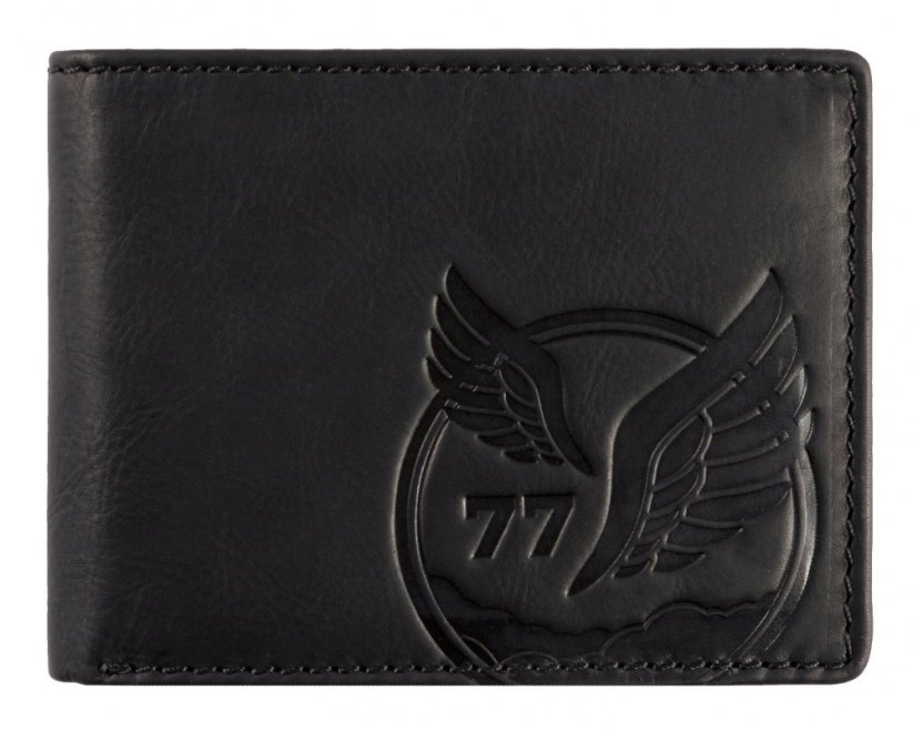 Camel Active Malá pánská kožená peněženka černá 280-701-60 RFID SAFE