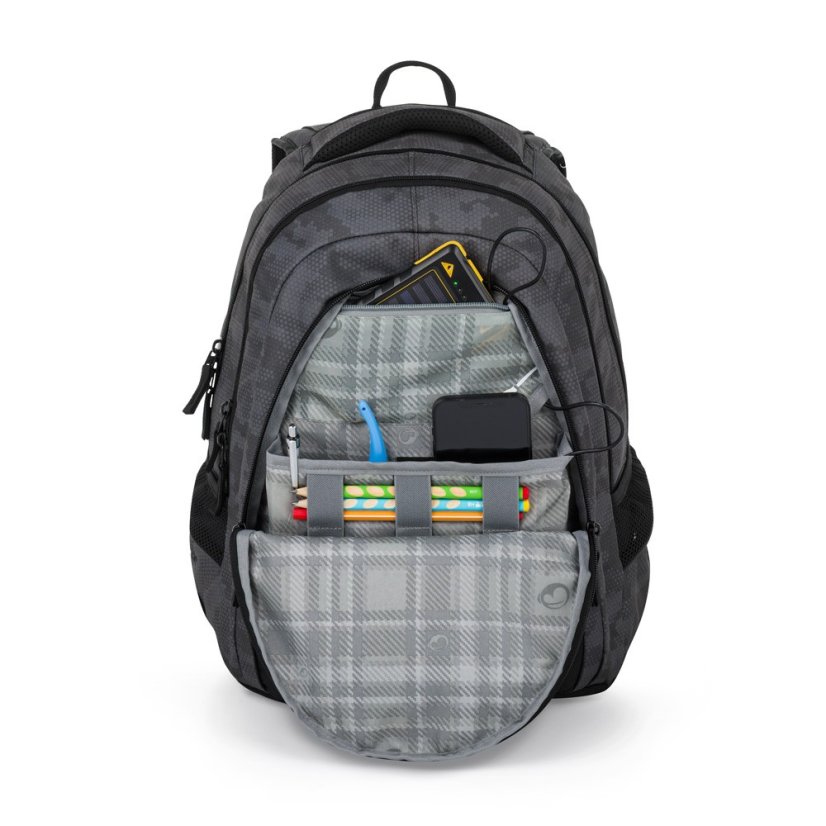 Studentský batoh DIGITAL 26 A – šedý