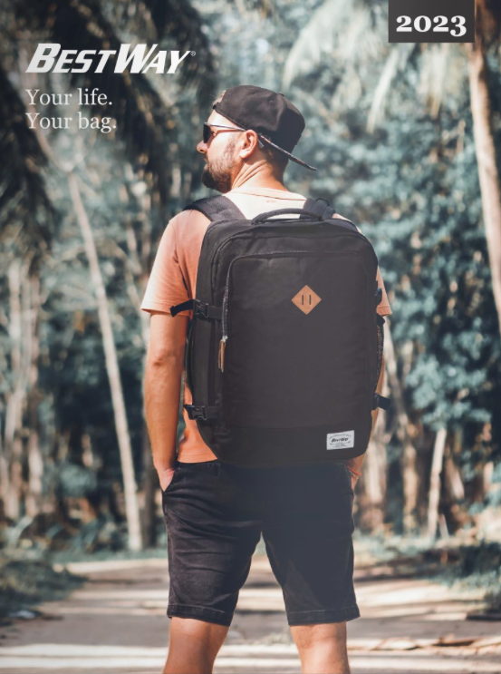 BestWay cestovní batoh CABIN PRO RETRO 40223-1701 tmavě šedý 40 L