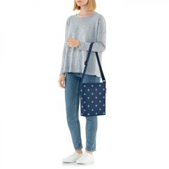 Kabelka přes rameno Shoulderbag S mixed dots blue HY4080