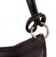 Giglio leather Dámská kožená kabelka přes rameno 095 černá