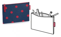Reisenthel Case 1 mixed dots red, Kosmetická taštička a organizér ,LR3075