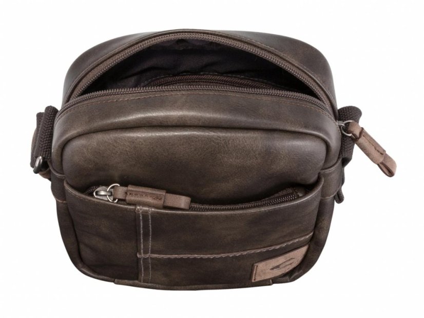 Camel Active taška přes rameno LAOS CROSS BAG S 1046 tmavě hnědá