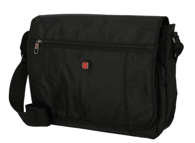 Pánská pracovní aktovka na notebook ME-5057 černá