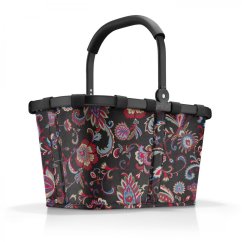 Carrybag Frame Paisley black nákupní košík BK7063