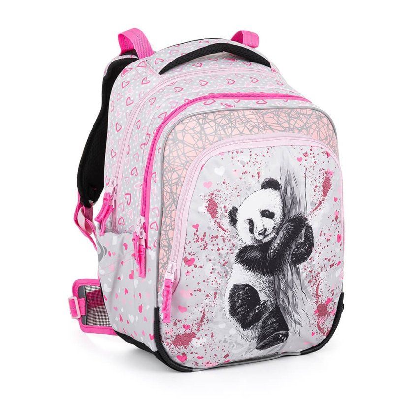 Bagmaster Dívčí školní batoh PANDA BETA 22 B
