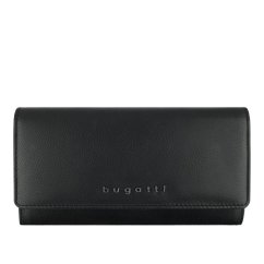 Dámská kožená peněženka Bugatti Bella 49482401 černá