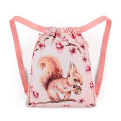 Bagmaster Dívčí školní sáček na tělocvik Veverka CITY BAG ALFA 26 A