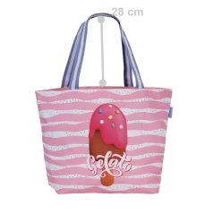 Plážová taška 50427 růžová Gelato