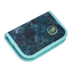 Topgal Jednopatrový školní penál CHI 911 D blue poslední kus