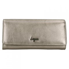 Dámská kožená elegantní peněženka Lagen LG720M DK.SILVER