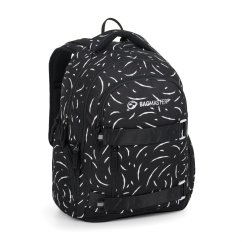Bagmaster školní batoh NOMAD 25 A – černo-bílý