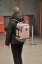 Bestway Cabin pro Small 20 L 40290-2100 rosa batoh do letadla 40 x 25 x 20 cm