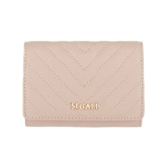 Malá peněženka kožená SEGALI 50514 pink - světle růžová