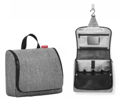 Reisenthel toiletbag XL twist silver WO7052 - velká kosmetická taška