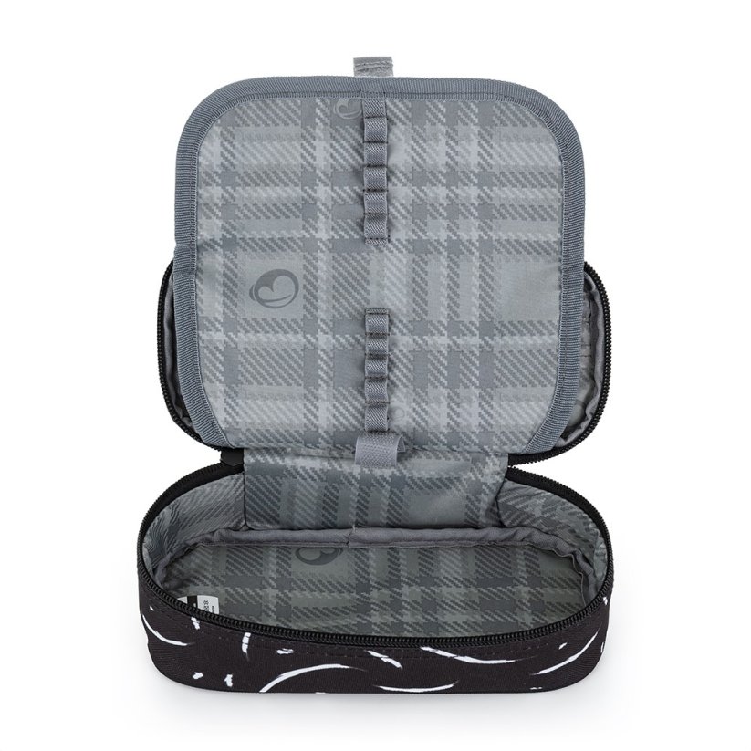 Bagmaster školní set  NOMAD 25 A – černo-bílý (batoh + penál)