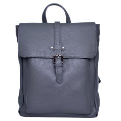 Kožený batoh dámský 6007 šedý