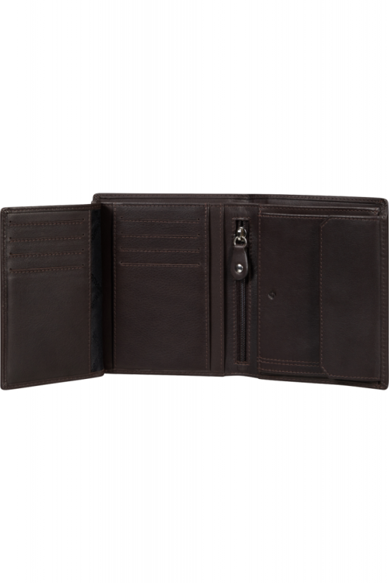 Samsonite Attack 2 SLG 147 pánská kožená peněženka černá 144451-1041