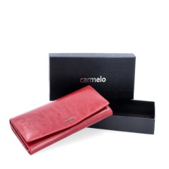 Dámská peněženka Carmelo 2126 tmavě červená