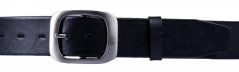 Penny Belts dámský kožený černý pásek 9962