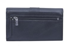 Peněženka kožená dámská MK-57 FN černá
