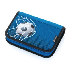 Klučičí školní penál BAGMASTER CASE LUMI 21 B BLUE/BLACK