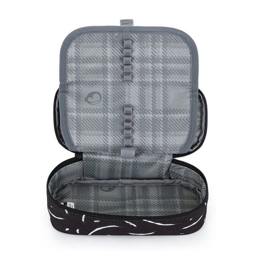 Bagmaster školní penál NOMAD 25 A – černo-bílý