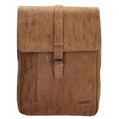 Pánský koženkový batoh 66599-010 camel hnědý