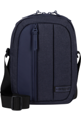 Pánská menší taška přes rameno tmavě modrá STREETHERO CROSS-OVER NAVY MELANGE 147032-7757