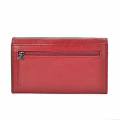 Dámská velká červená peněženka 4427 KOMODO RED