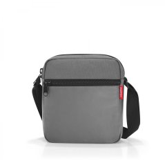 Reisenthal Pánská taška přes rameno šedá crossbag canvas grey UY7050