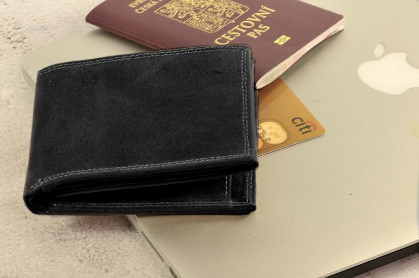 Peněženka Neus HTW-103 černá RFID