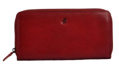 Dámská kožená peněženka 4492 komodo bordo