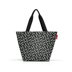 Nákupní taška Shopper M signature black ZS7054