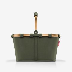 Reisenthel Carrybag Urban Forest Gold – moderní nákupní košík zelený BK5054