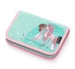 Bagmaster dívčí školní penál jednorožec CASE DOPI 23 B