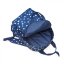 Dámský modrý batoh s puntíky do města Easyfitbag spots navy JU4044