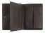 Pánská kožená peněženka RFID SAFE 249-705-29 tmavě hnědá