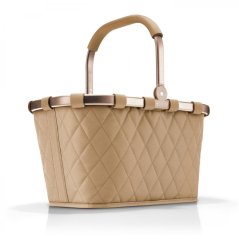 Reisenthel Carrybag Frame Rhombus Ginger BK6046 – stylový nákupní košík