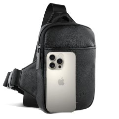 Bugatti Rico Mini Crossbody Bag – pánská taštička přes rameno v kompaktním formátu A6 49471001