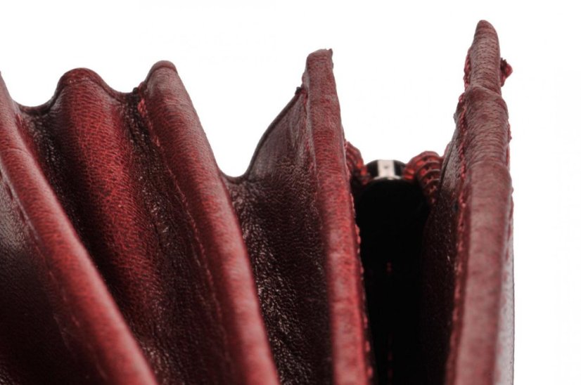 Cosset Dámská kožená peněženka KOMODO BORDEAUX