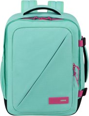 Kabinový batoh pod sedadlo American Tourister  TAKE2CABIN M/S 40 x 30 x 20 cm Jelly Mint/Electric Fuchsia 26,5 L 150909-B026