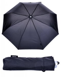 Pánský skládací odlehčený černý deštník Mini Light uni 722166CZ