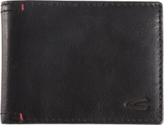 Camel Active Salamanca Horizontal Wallet Kožená větší černá peněženka 181-703-60 černá