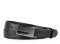 Pánský černý kožený pásek do kalhot společenský 30-020-1PS-60 - Velikosti pásku: 90 cm