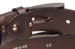 Penny Belts Pánský kožený pásek  22-40 hnědý
